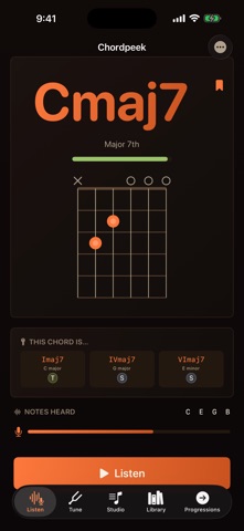 Chordpeek Screenshot 1 of 6