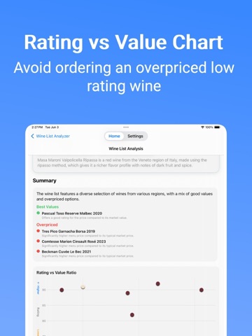 Wine List: Order confidently iPad screenshot