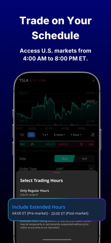 Webull: Trade Stocks & Options iPhone screenshot 6