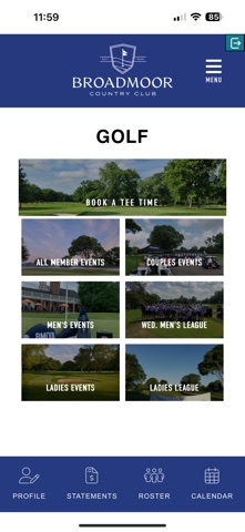 Broadmoor Country Club screenshot