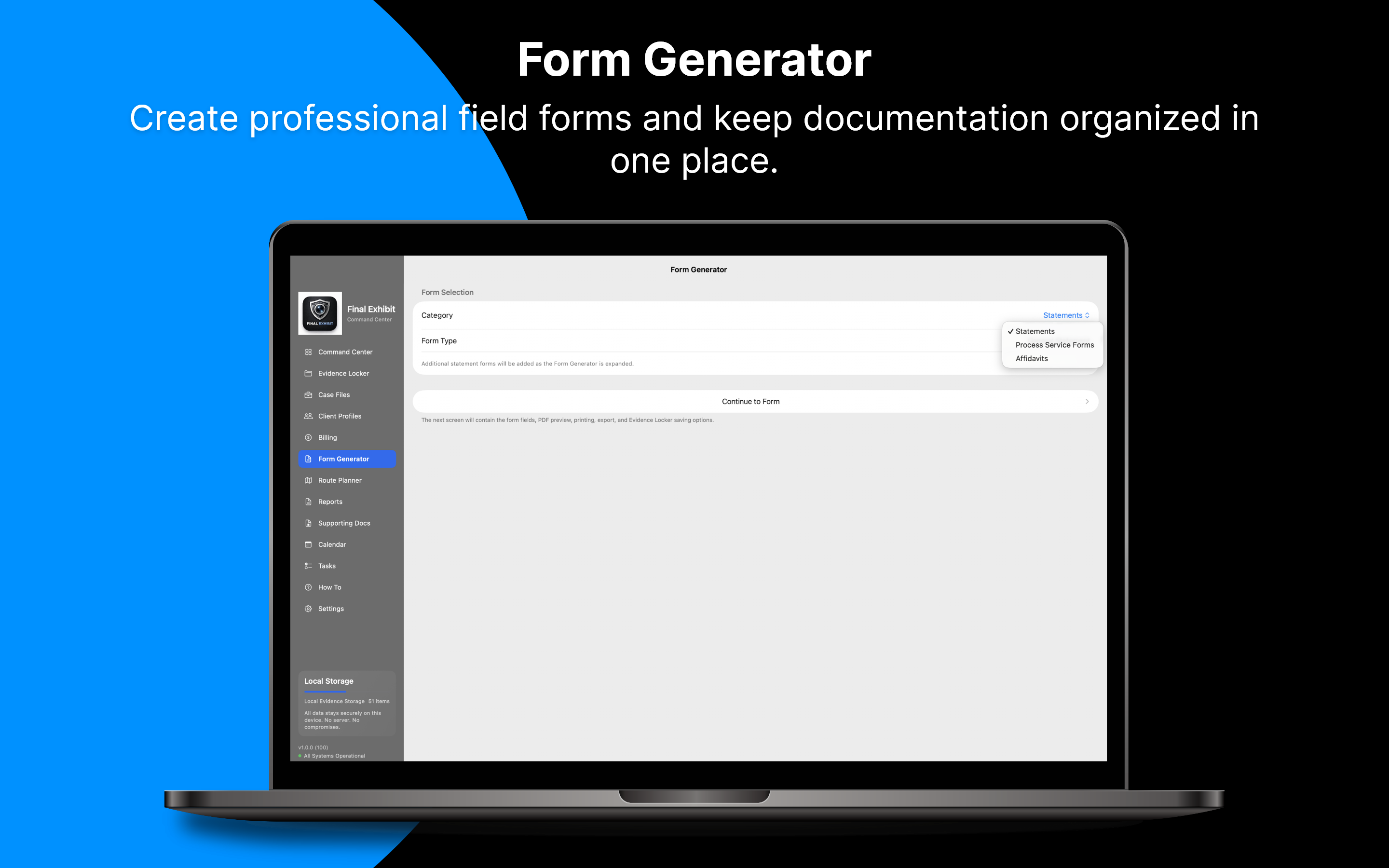 Final Exhibit: Case Builder screenshot 20