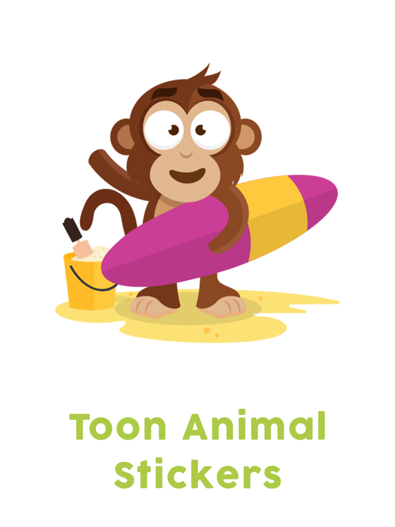 Screenshot #4 pour Toon Animal Stickers