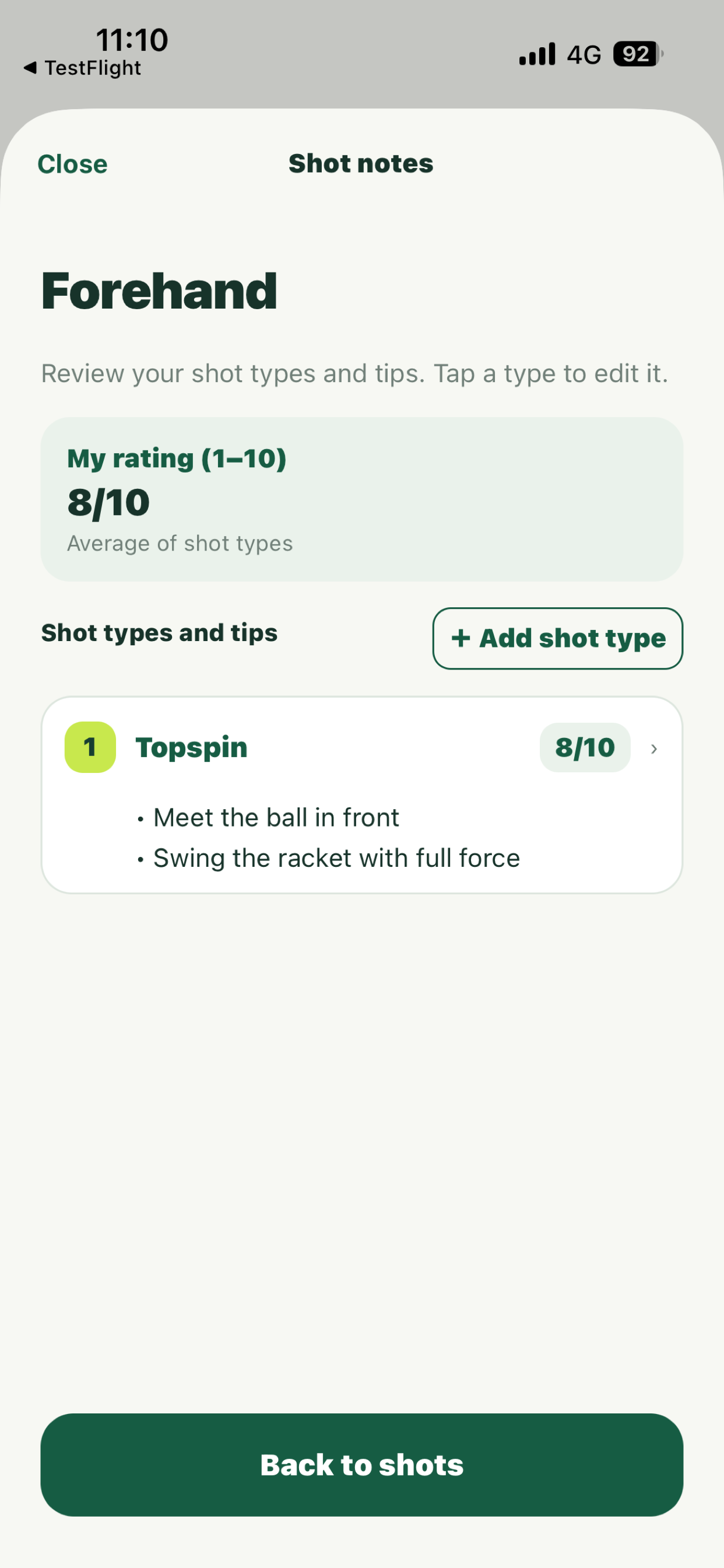 FORMULA: Tennis Playbook screenshot 7