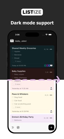 Shopping List - Listize screenshot