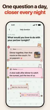 Warmth: Couples Journal screenshot 1