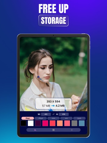 Resize: Photo Video Compress iPad screenshot