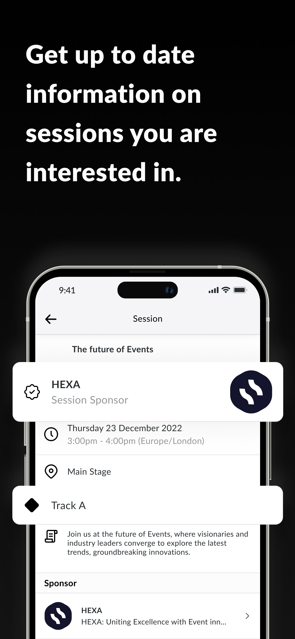 RETCON Conference App screenshot 3