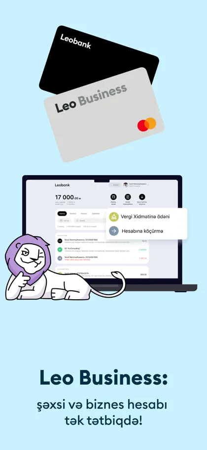 Screenshot 4 von 6 zu Leobank - Mobile Bank və Kart