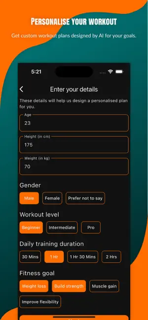 Fittara: AI Fitness Coach screenshot 2