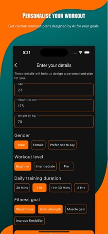 Fittara: AI Fitness Coach screenshot