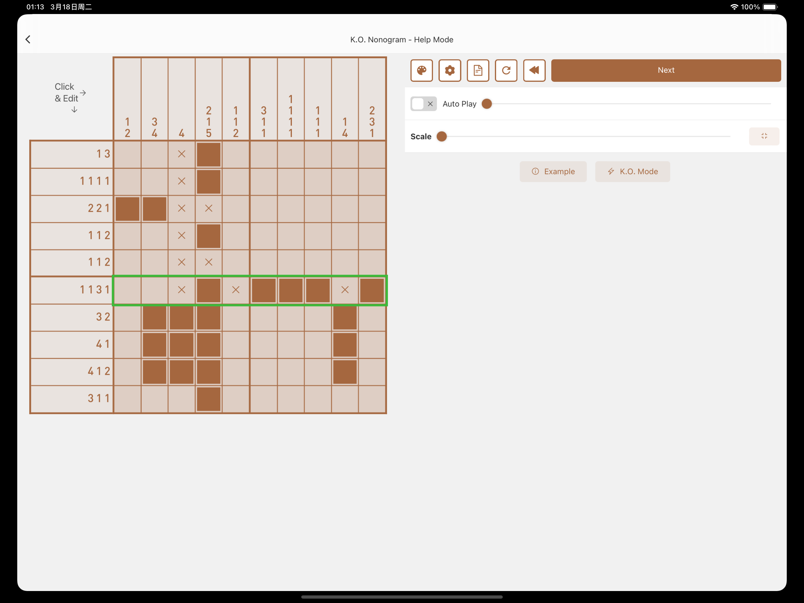 K.O. Nonogram