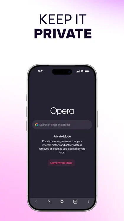 Captura 6 de 6 de Opera Browser with VPN