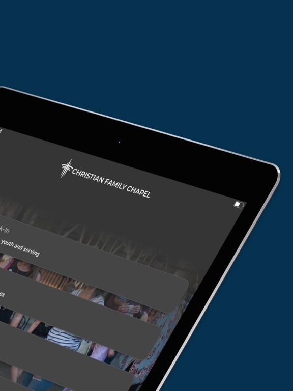 Christian Family Chapel Jax iPad screenshot 2 - Lifestyle app