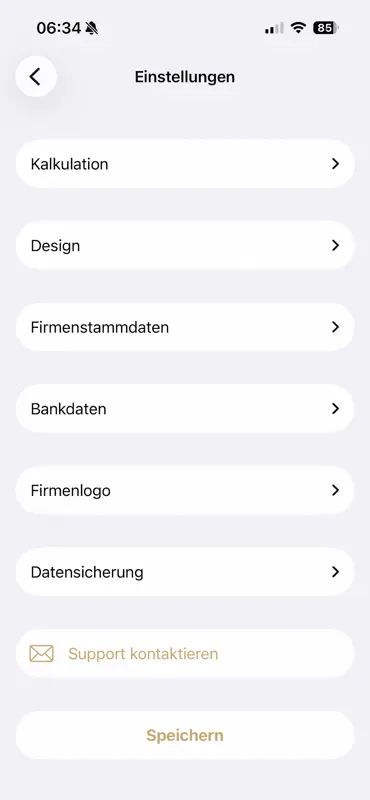 Dent-App Dellen Kalkulator screenshot 4 of 4