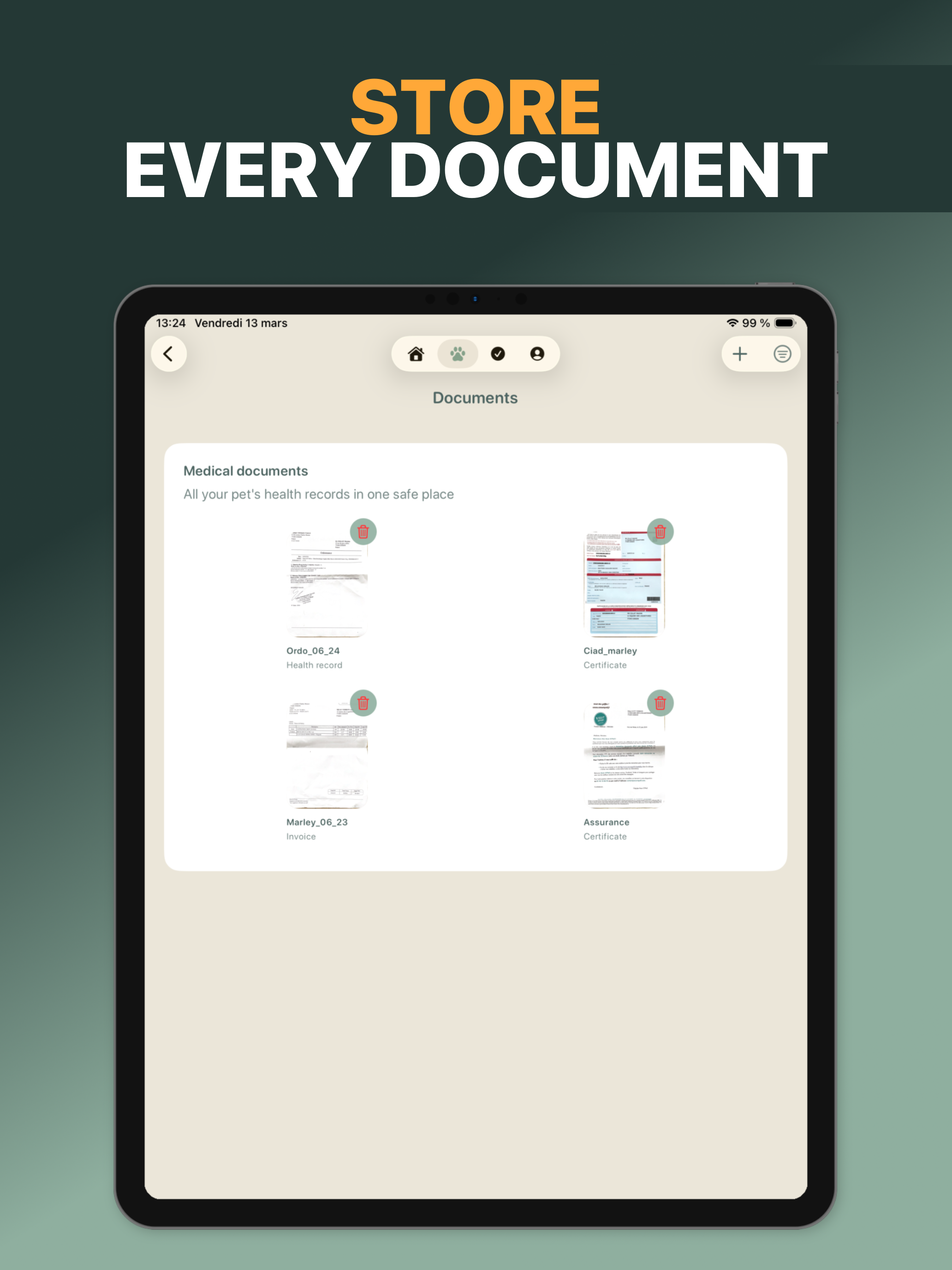 Pet Planner and Diary: Faunio