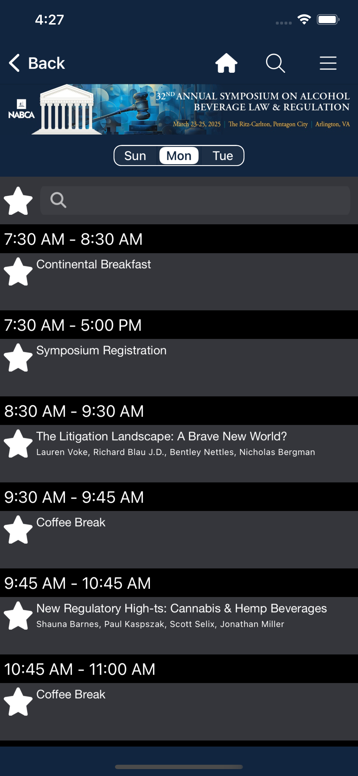 NABCA Events