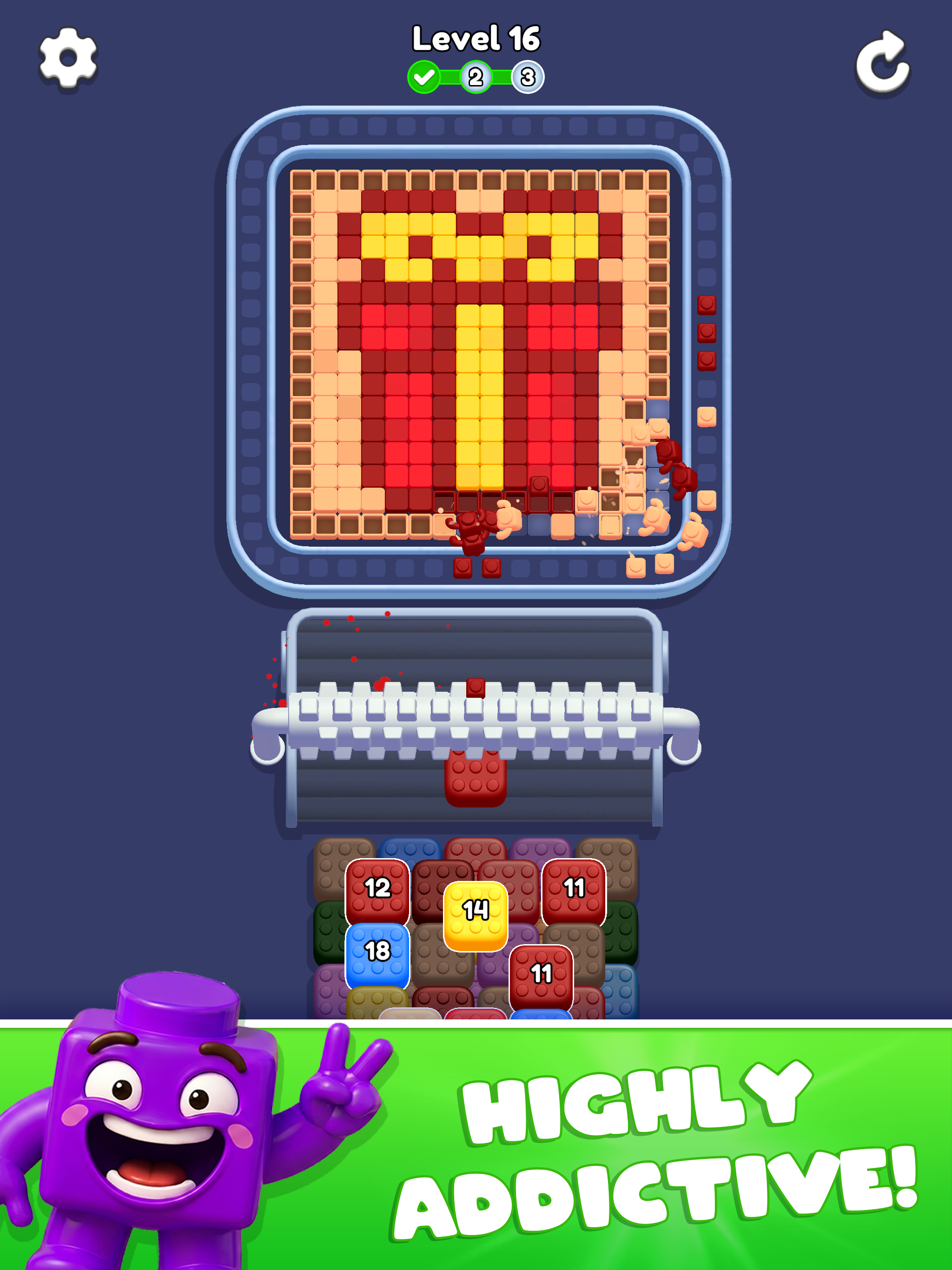 Brick Shred Sort screenshot 10