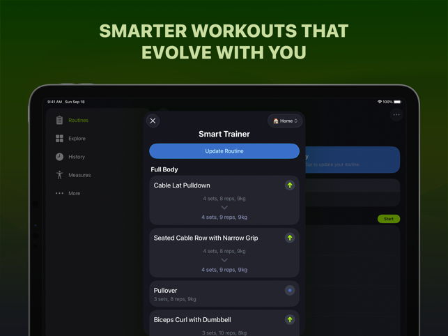 SmartGym: Gym & Home Workouts Screenshot
