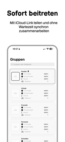 Schuldenschein screenshot