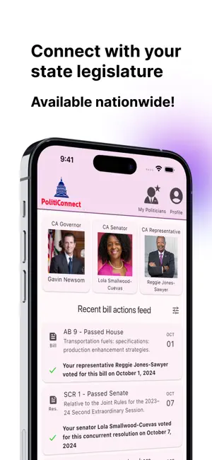 PolitiConnect screenshot 1