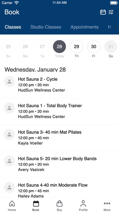 Screenshot #2 pour HudSun Wellness Center