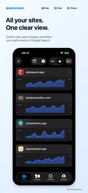 Search Panel - Search Console screenshot 2 of 4