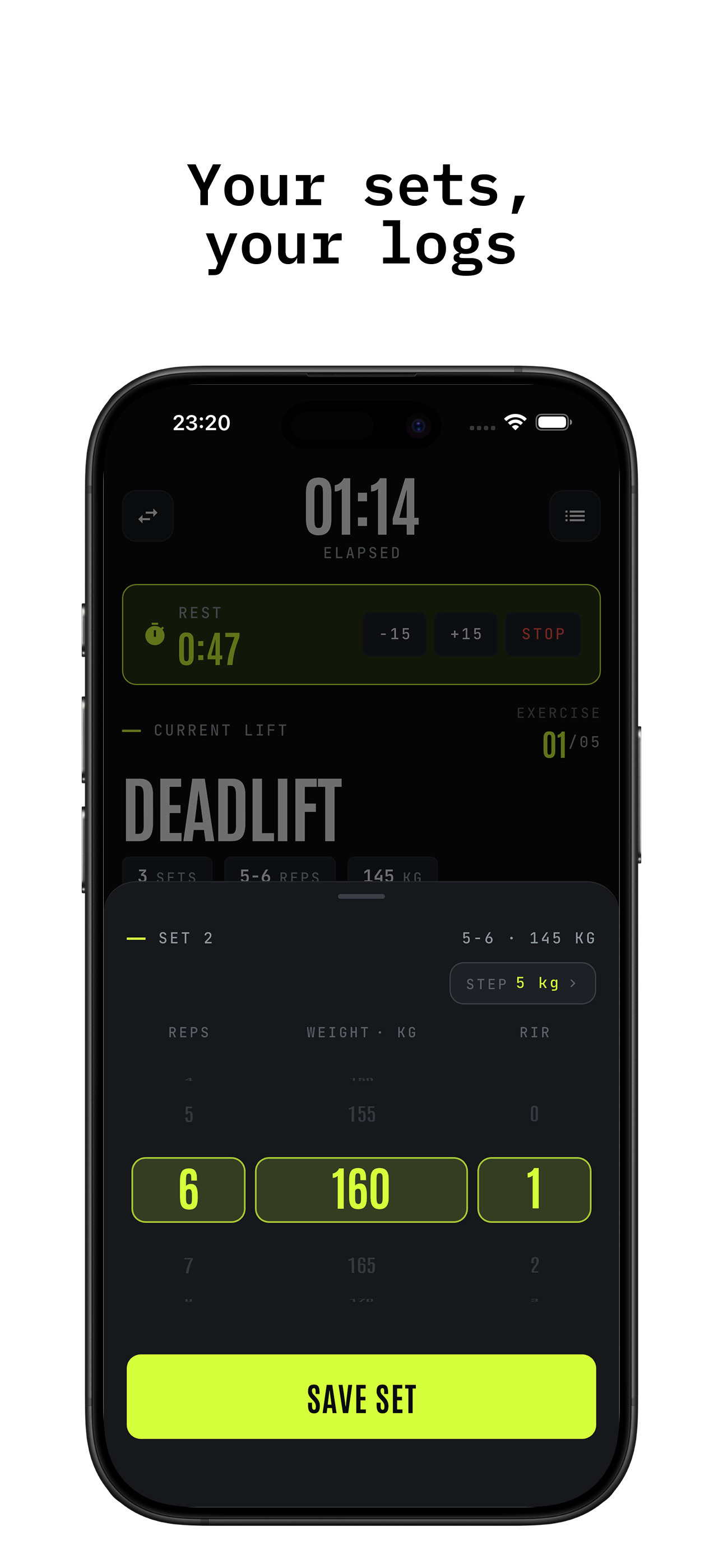 LS Gym Track screenshot 3