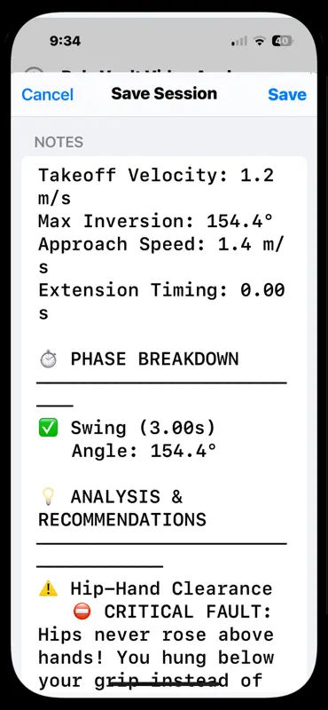 Pole Vault Analyzer screenshot 6 of 6
