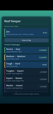 Reef Keeper Merge Aquarium screenshot 1