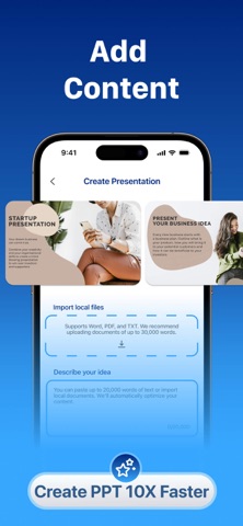 AI Presentation Maker + Screenshot 2 of 7
