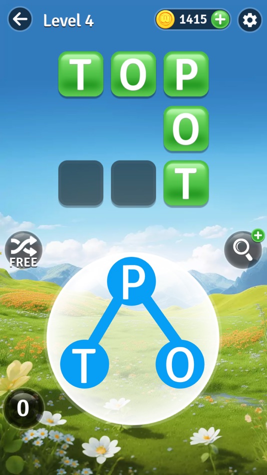 #1. Zen Spell - Word Puzzle (iOS) Bởi: Stellars