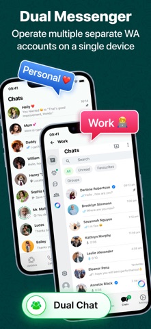 Whats Web – Dual Messenger App iPhone screenshot
