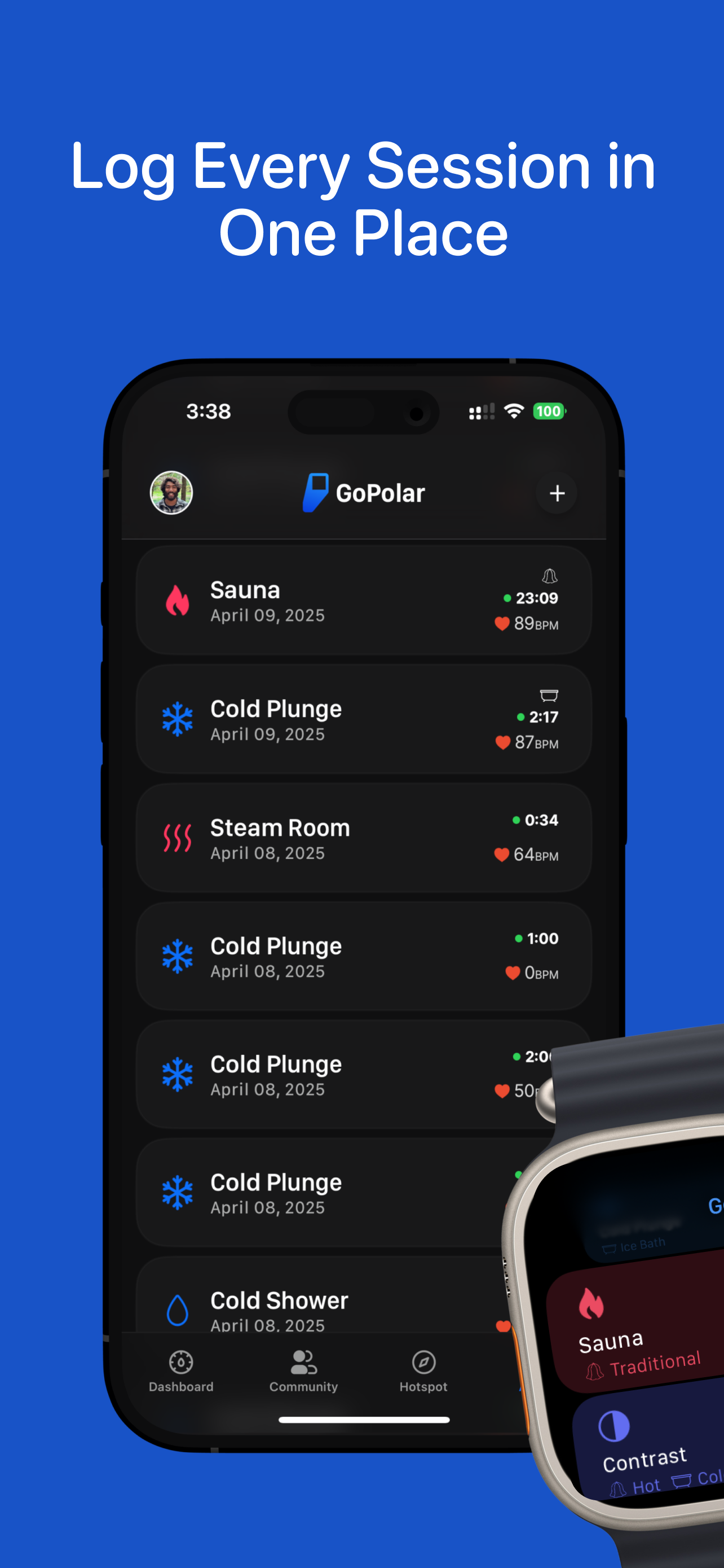 GoPolar: Cold Plunge & Sauna