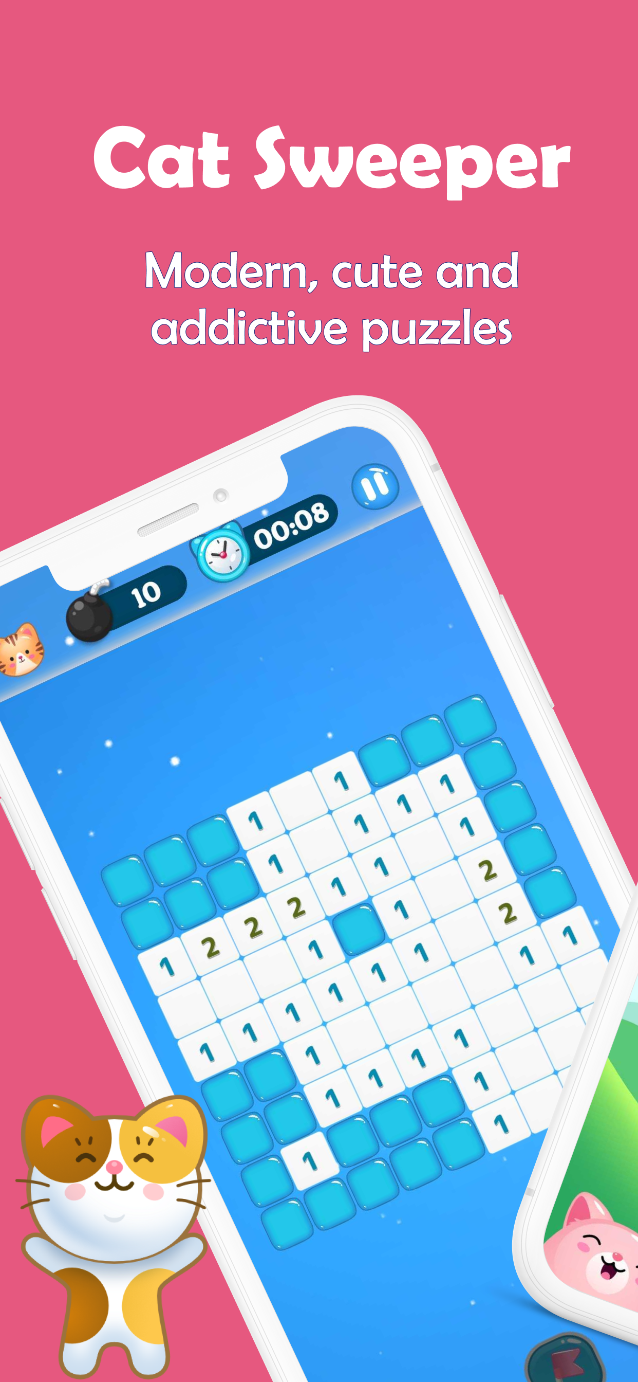 Cat sweeper - minesweeper game