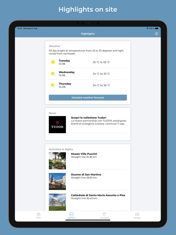Bagno Alcione app screenshot 3