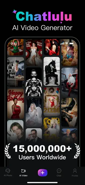 Chatlulu:Video&Photo Editor iPhone screenshot 1