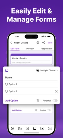 GForm Builder® ~ Google Form iPhone screenshot