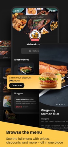 Feather Menu. Screenshot 2 of 3