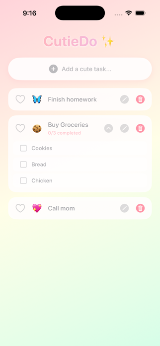 CutieDo Screenshot 3 of 3