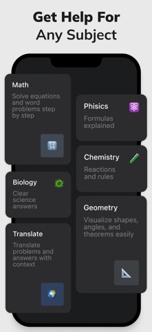 AI Homework Help: Scan & Solve iPhone screenshot