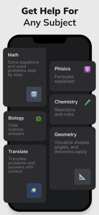 AI Homework Help: Scan & Solve Screenshot 2 of 3