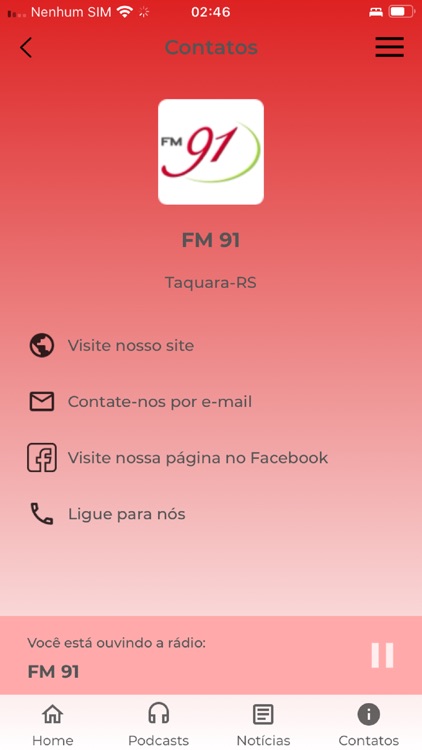 Rádio FM 91 de Taquara