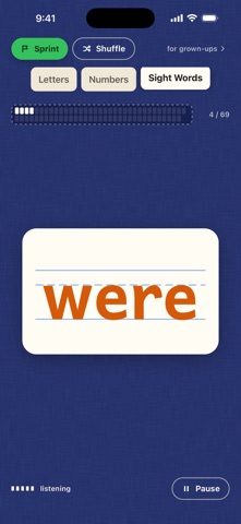 Say the Sight Words Screenshot 1 of 5