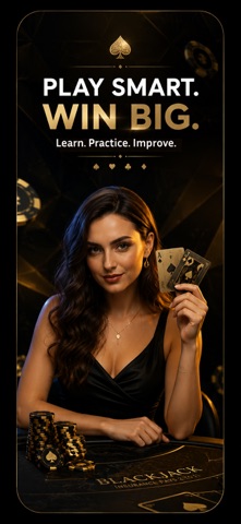 Blackjack Trainer & Strategy Screenshot 1 of 6