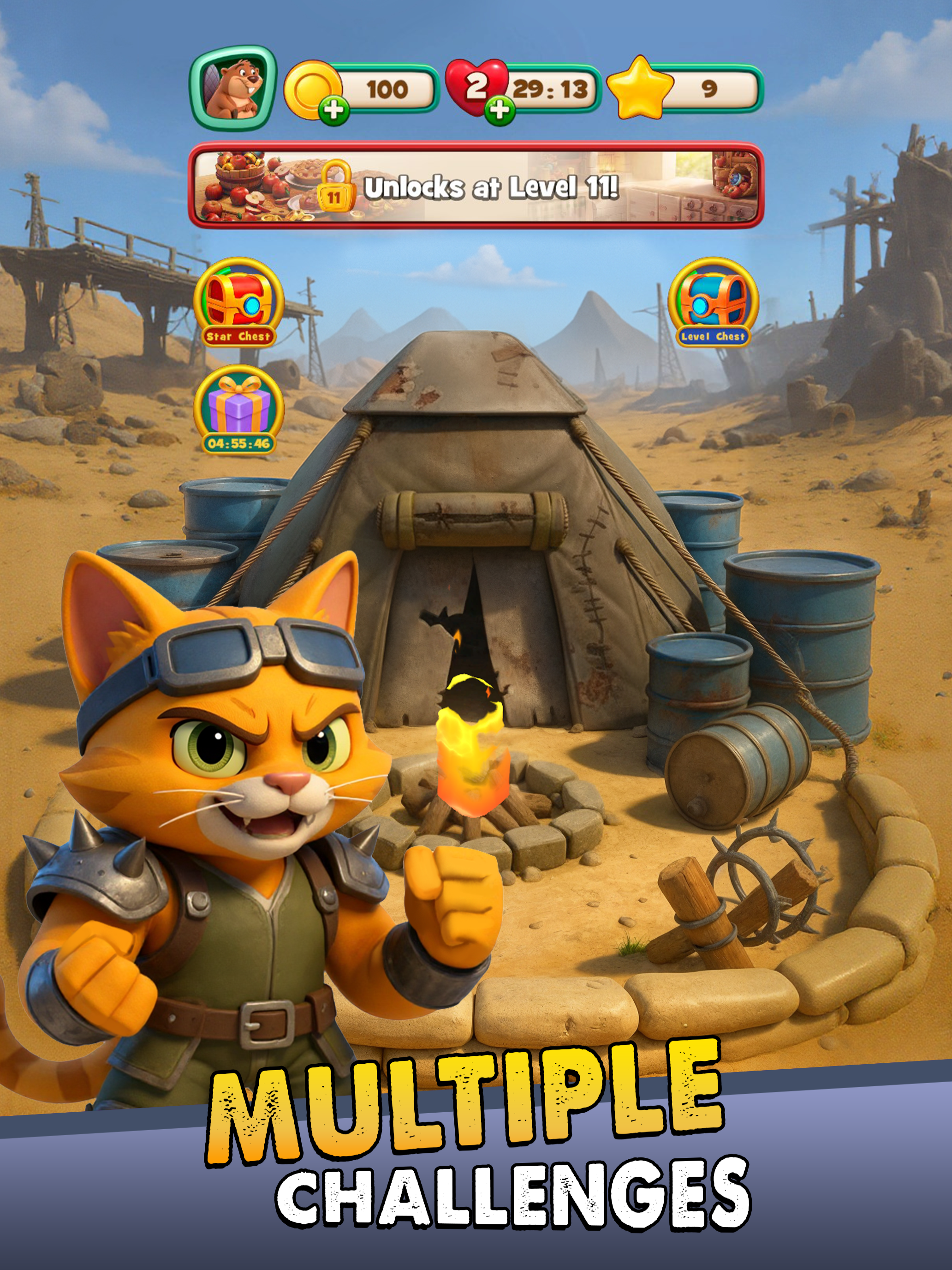 Kitty Cannon: Offline Shooter screenshot 6