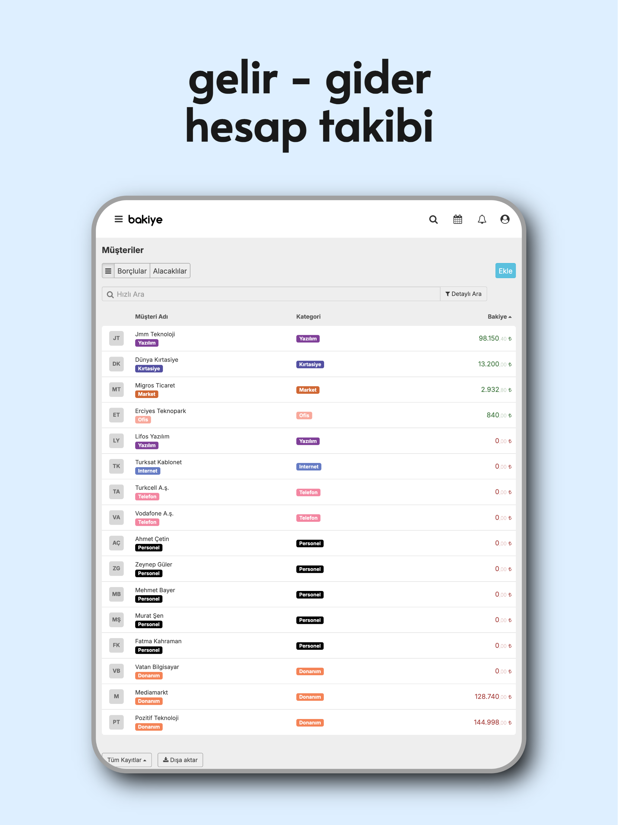 Bakiye screenshot 7