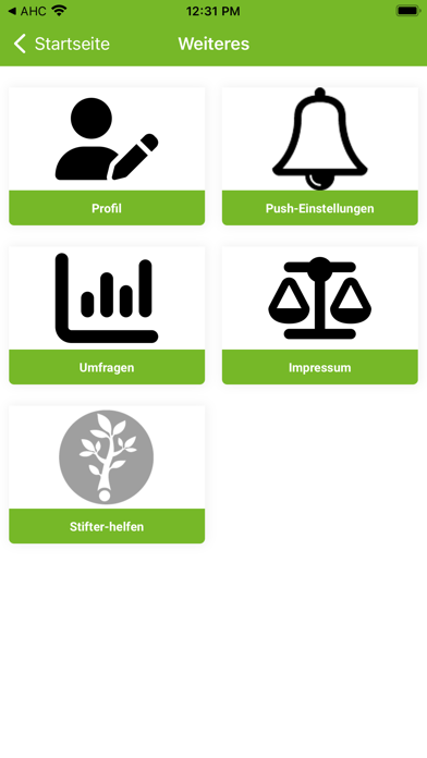insel e.V. App Screenshot
