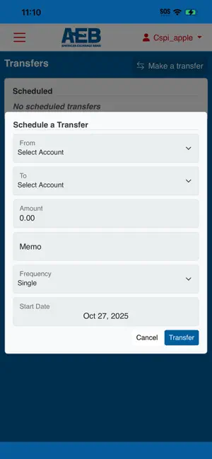 American Exchange Bank Mobile screenshot 3