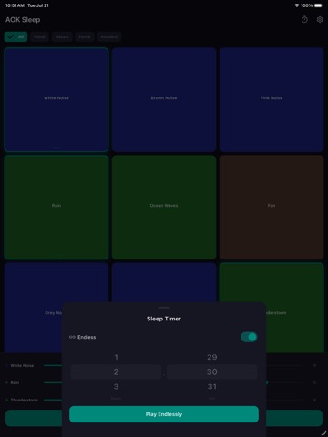 AOK Sleep iPad screenshot
