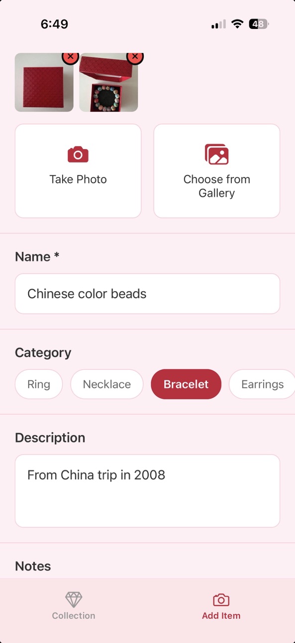 iPhone screenshot